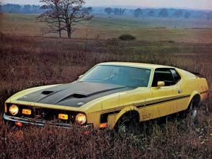 Ford Mustang Boss 351 Sportroof 1971 года